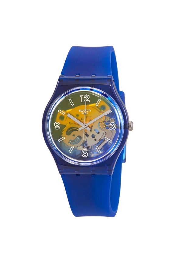Monthly Drops Quartz Transparent Dial Unisex Watch GN278
