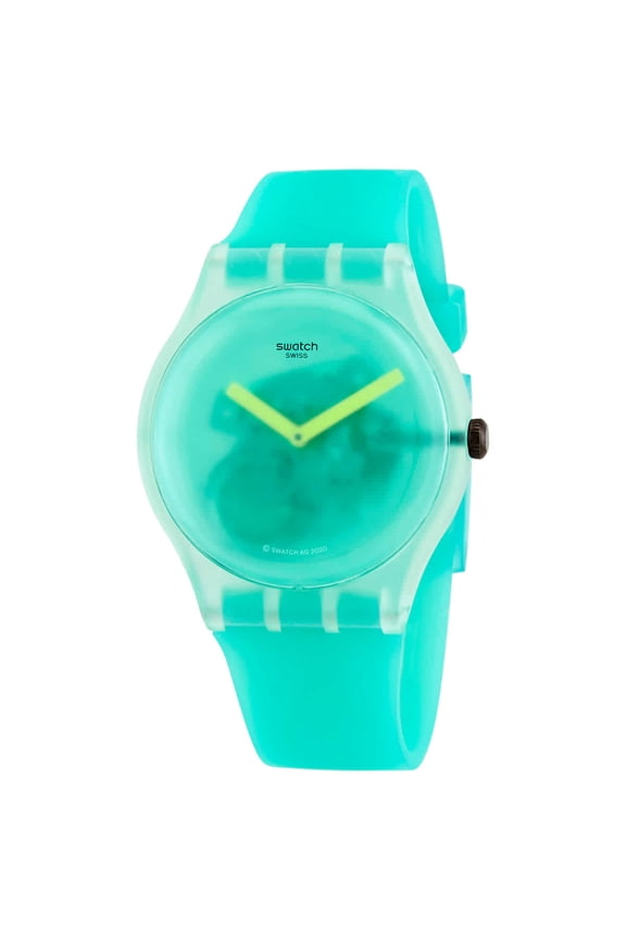 Nature Blur Quartz Green Translucent Dial Men's Watch SUOG119