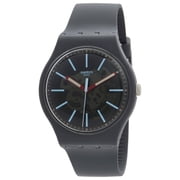 Swatch Cobblestone Street Quartz Grey Dial Watch SO29A101