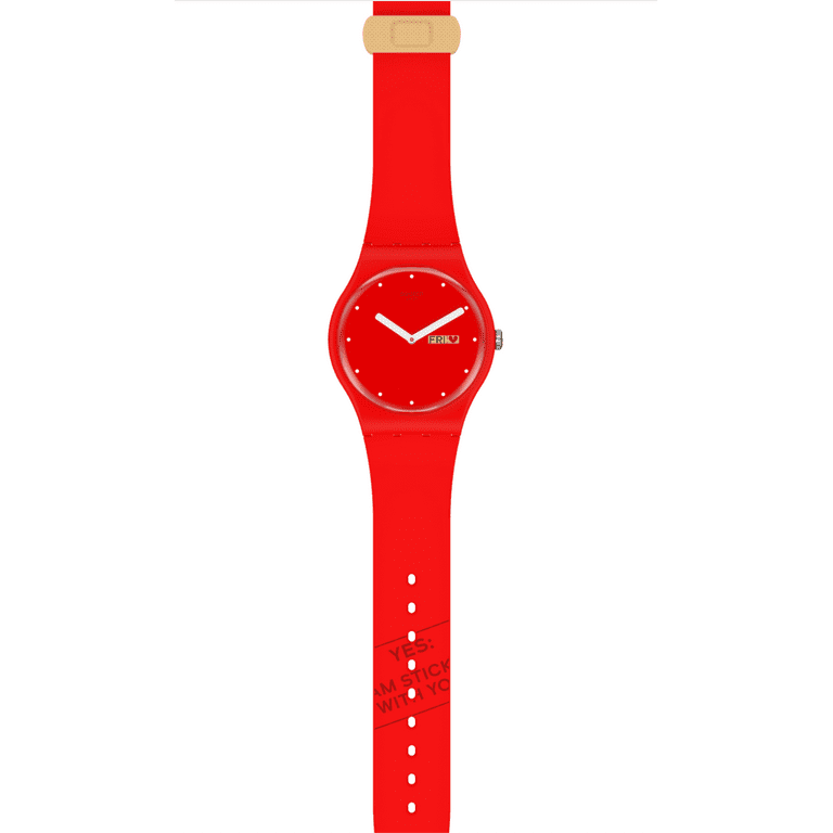 Swatch Peanse Moi Hearts Valentine Watch Limited Edition New with Box Walmart