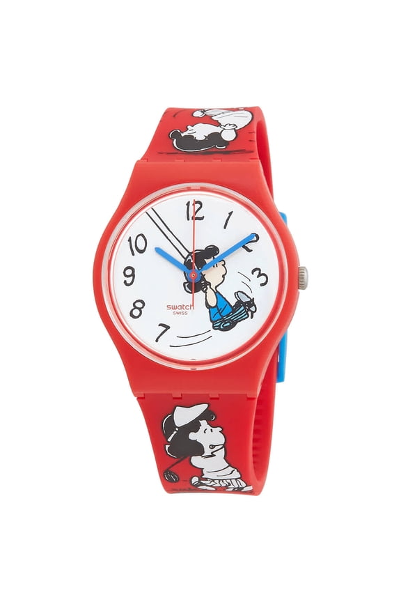 Peanuts Klunk Quartz White Dial Unisex Watch SO28Z106