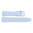 thumbnail image 1 of Swatch Replacement Plastic Light Blue 17mm Watch Band, 1 of 1
