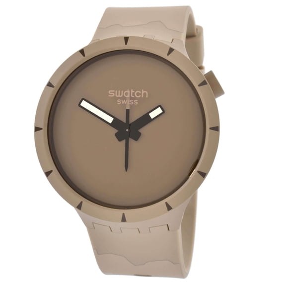 Swatch SB03C101 Unisex Colours Of Nature Brown Dial Strap Watch