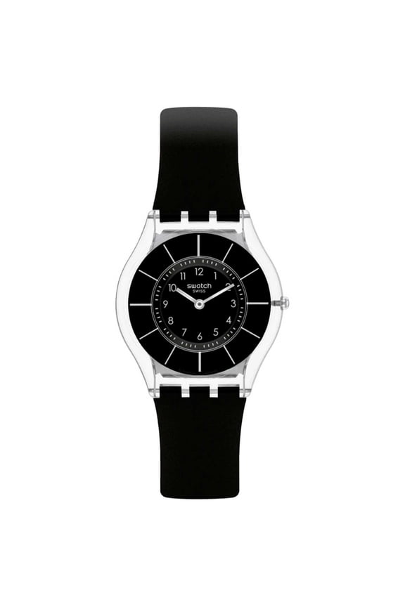SS08K103 Unisex Core Black Classiness Quartz Strap Watch