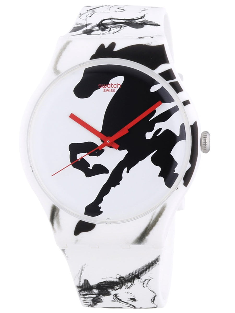 Swatch Watch - SUOZ169 - YEAR OF THE HORSE Limited Edition Swatch Swiss Special Chinese Year of the  main image 3