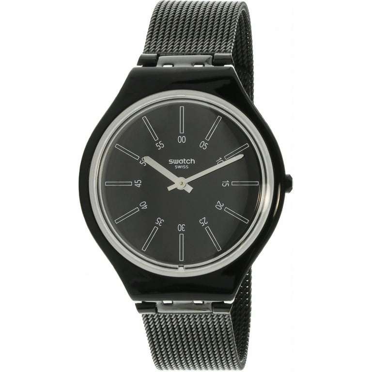 アナログ腕時計 SWATCH SKIN SKINSUIT l Watch SVOB100M Swatch SVOB100M Women's Skin Skinotte Black Dial Bracelet