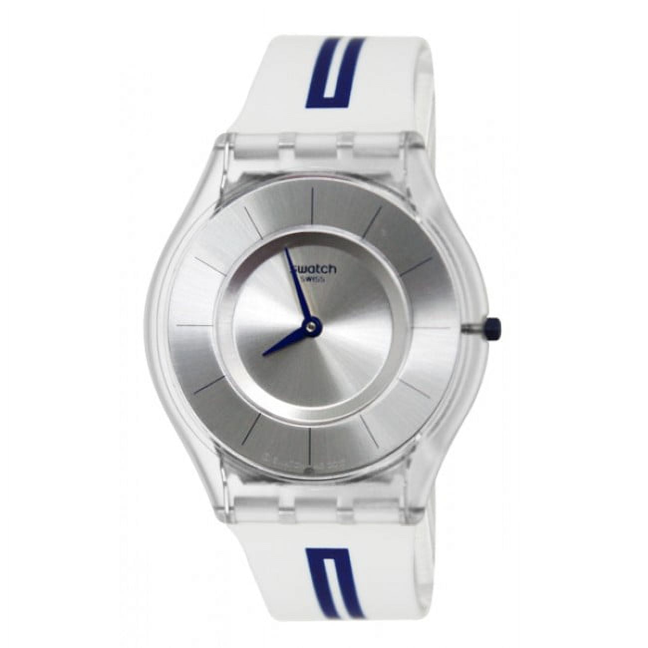Swatch Skin Mediolino Unisex Watch SFE112, Silver Dial Swatch Skin Mediolino Unisex Watch SFE112, Silver Dial