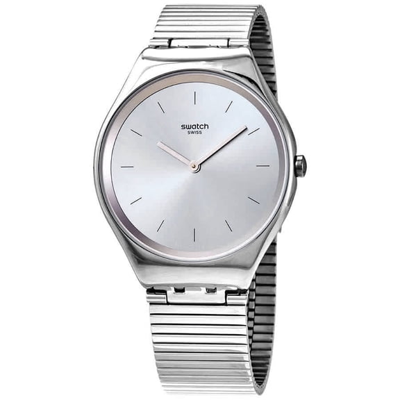 Swatch Skinpole Quartz Grey Dial Men's Watch SYXS103GG