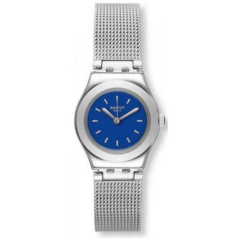 Blue swatch watch hot sale ladies