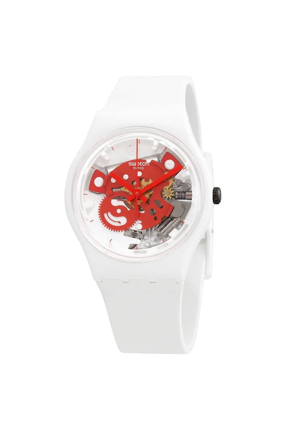 Time To Red Small Quartz Unisex Watch SO31W104