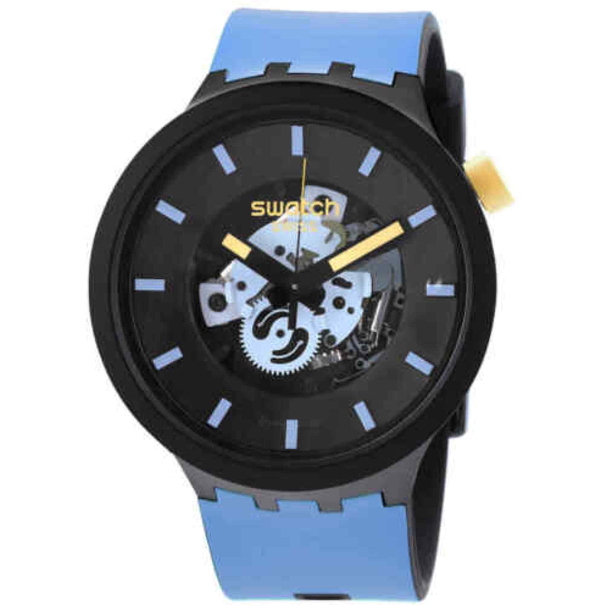 Swatch Travel by Day Quartz Men's Watch SB03B108