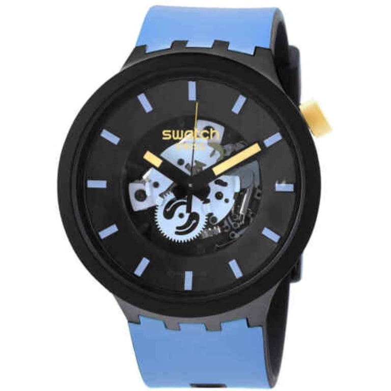 Swatch Travel by Day Quartz Men's Watch SB03B108 - Walmart.com