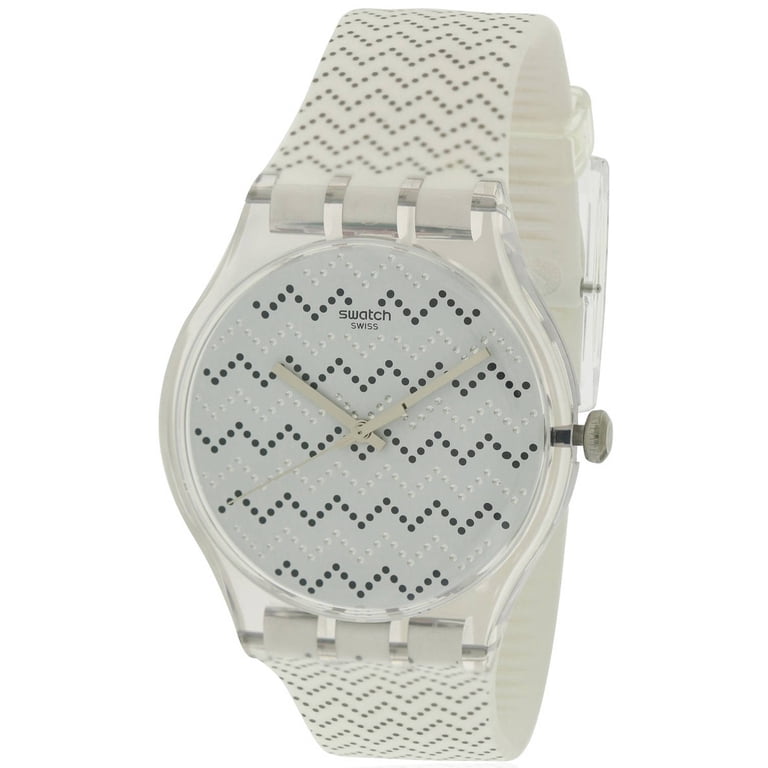 Swatch Watch  SUOK118  WAVEY DOTS Swatch New Gent WAVEY DOTS SUOK108 - White Large 41mm Face  main image 3