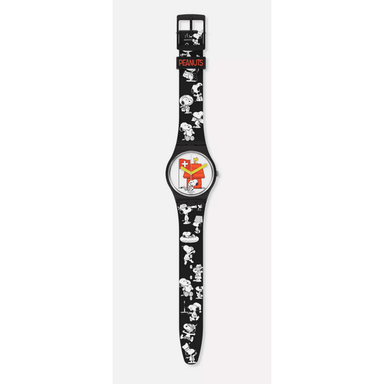 Swatch X Peanuts Grande Bracchetto Watch Snoopy Woodstock