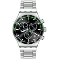 thumbnail image 1 of Swatch YVS506G Unisex The May Collection Dark Green Irony Watch, 1 of 2
