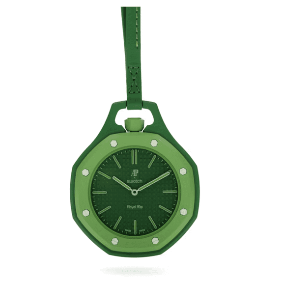 Swatch x Audemars Piguet AP Bioceramic Royal Pop Green Eight SSX03G100N