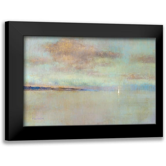 Swatland, Katie 24x17 Black Modern Framed Museum Art Print Titled - August Morning