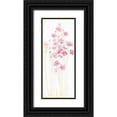 thumbnail image 1 of Swatland, Sally 10x18 Black Ornate Wood Framed with Double Matting Museum Art Print Titled - Pretty in Pink I, 1 of 4