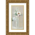 thumbnail image 1 of Swatland, Sally 11x18 Gold Ornate Wood Framed with Double Matting Museum Art Print Titled - Select Blooms, 1 of 4
