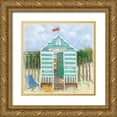 thumbnail image 1 of Swatland, Sally 12x12 Gold Ornate Wood Framed with Double Matting Museum Art Print Titled - Sail Away, 1 of 4