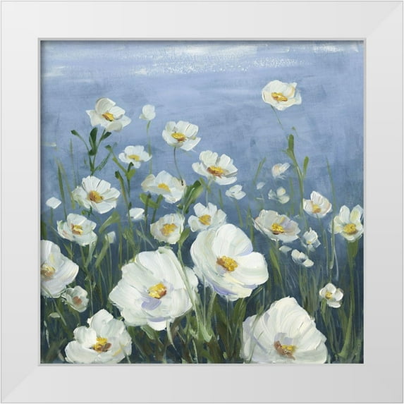 Swatland, Sally 12x12 White Modern Wood Framed Museum Art Print Titled - Field of Peace