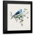 thumbnail image 1 of Swatland, Sally 12x14 Black Modern Framed Museum Art Print Titled - Bluebird Happy I, 1 of 5