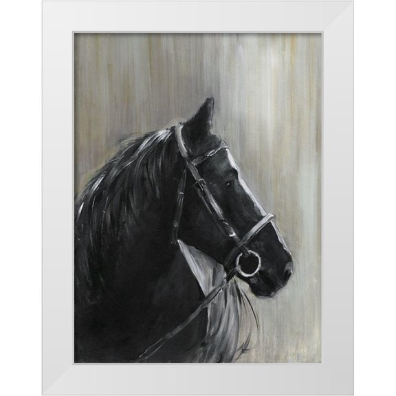 Swatland, Sally 12x14 White Modern Wood Framed Museum Art Print Titled - Midnight Thunder
