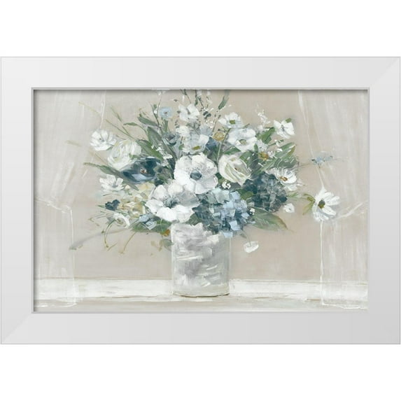 Swatland, Sally 14x11 White Modern Wood Framed Museum Art Print Titled - Be Happy