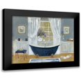 thumbnail image 1 of Swatland, Sally 14x12 Black Modern Framed Museum Art Print Titled - Violet Spa II, 1 of 5