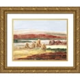 thumbnail image 1 of Swatland, Sally 14x12 Gold Ornate Wood Framed with Double Matting Museum Art Print Titled - Sedona Ridge, 1 of 4