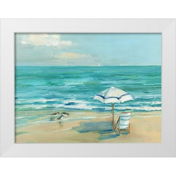 Swatland, Sally 14x12 White Modern Wood Framed Museum Art Print Titled - Simply Summer