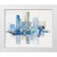 thumbnail image 1 of Swatland, Sally 14x12 White Modern Wood Framed Museum Art Print Titled - Soft Skyline II, 1 of 4
