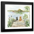 thumbnail image 1 of Swatland, Sally 15x15 Black Modern Framed Museum Art Print Titled - Lake Buddies, 1 of 5