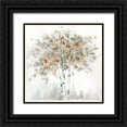 thumbnail image 1 of Swatland, Sally 15x15 Black Ornate Wood Framed with Double Matting Museum Art Print Titled - Birch Grove II, 1 of 4