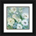 thumbnail image 1 of Swatland, Sally 15x15 Black Ornate Wood Framed with Double Matting Museum Art Print Titled - Painterly Garden II, 1 of 4