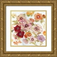 thumbnail image 1 of Swatland, Sally 15x15 Gold Ornate Wood Framed with Double Matting Museum Art Print Titled - Avant Garden I, 1 of 4