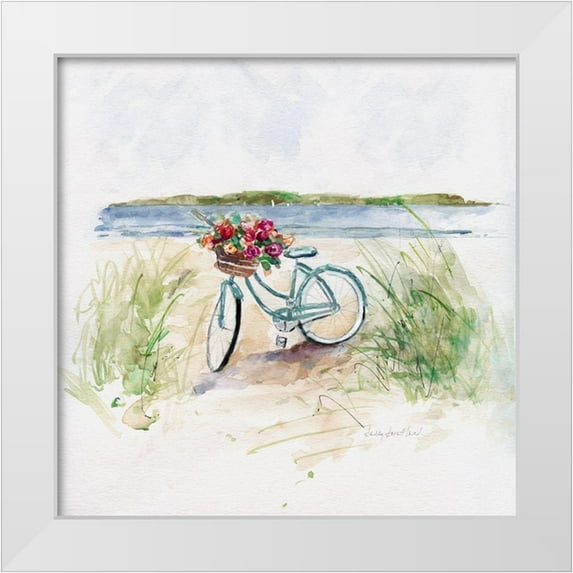 Swatland, Sally 15x15 White Modern Wood Framed Museum Art Print Titled - Summer Ride II