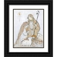thumbnail image 1 of Swatland, Sally 15x18 Black Ornate Wood Framed with Double Matting Museum Art Print Titled - Holy Night Family, 1 of 4