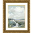 thumbnail image 1 of Swatland, Sally 19x24 Gold Ornate Wood Framed with Double Matting Museum Art Print Titled - Peninsula Path, 1 of 4