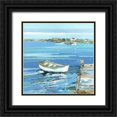 thumbnail image 1 of Swatland, Sally 20x20 Black Ornate Wood Framed with Double Matting Museum Art Print Titled - Serenity Row II, 1 of 4