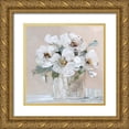 thumbnail image 1 of Swatland, Sally 20x20 Gold Ornate Wood Framed with Double Matting Museum Art Print Titled - Soft Whites I, 1 of 4