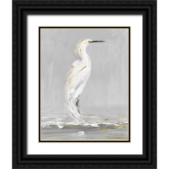 Swatland, Sally 20x24 Black Ornate Wood Framed with Double Matting Museum Art Print Titled - Coast Watching I