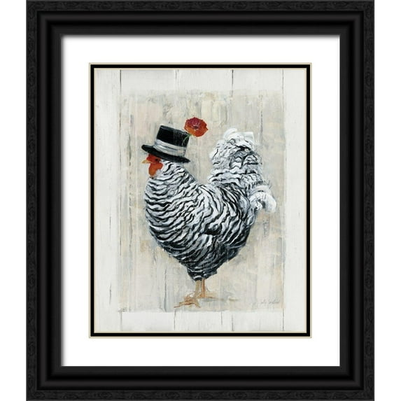 Swatland, Sally 20x24 Black Ornate Wood Framed with Double Matting Museum Art Print Titled - Sunday Best