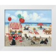 thumbnail image 1 of Swatland, Sally 24x20 White Modern Wood Framed Museum Art Print Titled - Beach Bark Park I, 1 of 4