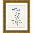 thumbnail image 1 of Swatland, Sally 25x32 Gold Ornate Wood Framed with Double Matting Museum Art Print Titled - Petite Blue II, 1 of 4