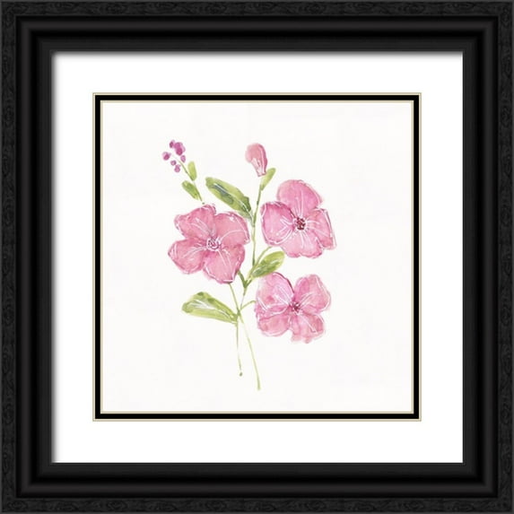Swatland, Sally 26x26 Black Ornate Wood Framed with Double Matting Museum Art Print Titled - Sweet Petite II
