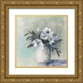 thumbnail image 1 of Swatland, Sally 26x26 Gold Ornate Wood Framed with Double Matting Museum Art Print Titled - Fresh Elegance, 1 of 4