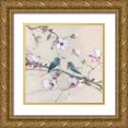 thumbnail image 1 of Swatland, Sally 26x26 Gold Ornate Wood Framed with Double Matting Museum Art Print Titled - Sweet Sounds of Summer I, 1 of 4