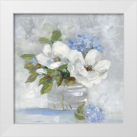 Swatland, Sally 26x26 White Modern Wood Framed Museum Art Print Titled - Opalescent