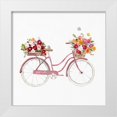 thumbnail image 1 of Swatland, Sally 26x26 White Modern Wood Framed Museum Art Print Titled - Spring Bike I, 1 of 4